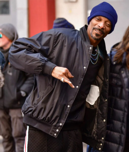 Snoop Dogg Law and Order SVU S20 (Banks) Black Varsity Jacket