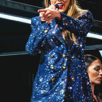Taylor Swift The Ereas Tour Blue Sequin Blazer-3