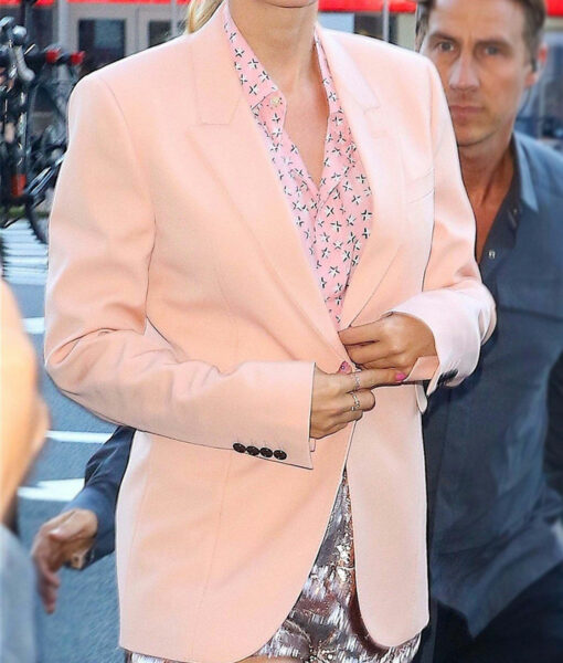 Taylor Swift Stonewall Light Pink Blazer-1