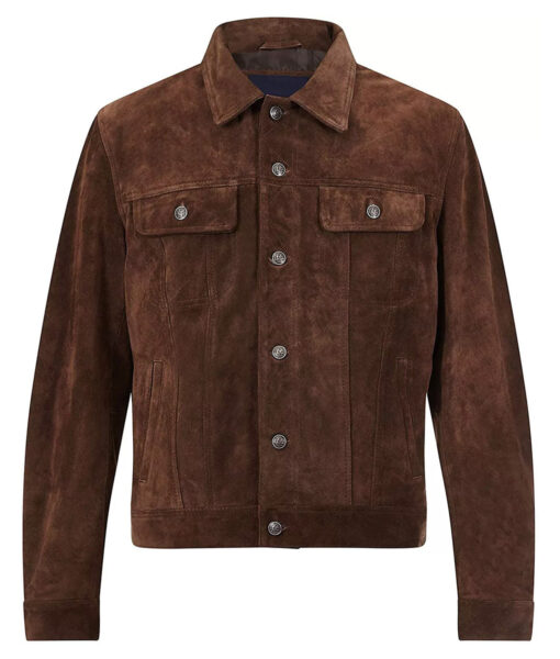 Bardon Quinn This Town (Ben Rose) Brown Leather Jacket