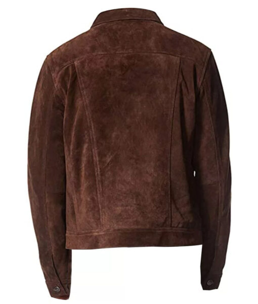 Bardon Quinn This Town (Ben Rose) Brown Suede Leather Jacket