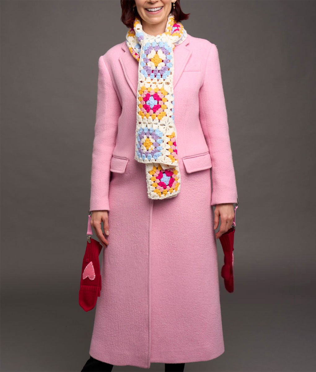 Carrie Preston Elsbeth Pink Coat (3)