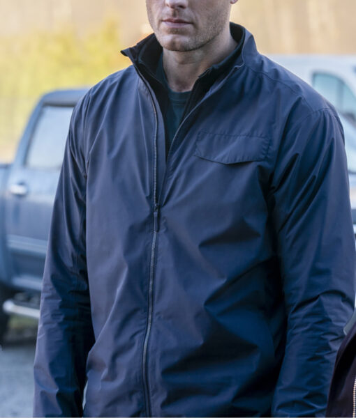 Colter Shaw Tracker (Justin Hartley) Blue Jacket-4