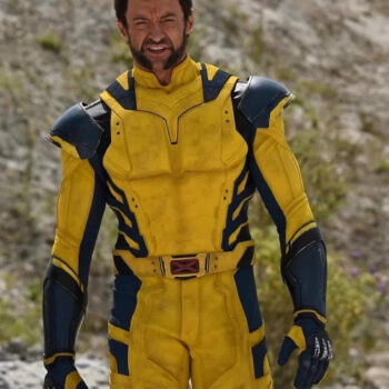 Deadpool 3 Logan (Hugh Jackman) Yellow Leather Costume-3