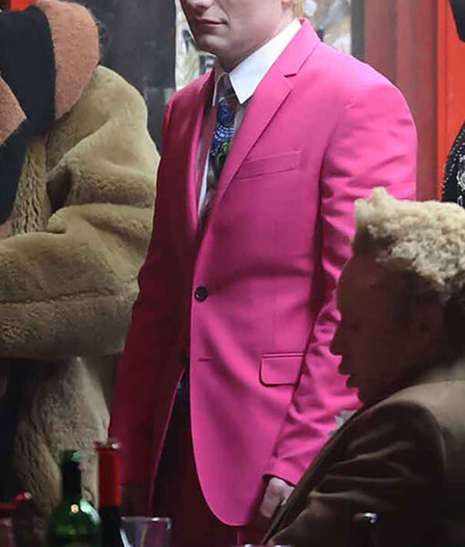 Ed Sheeran Pink Suit-1