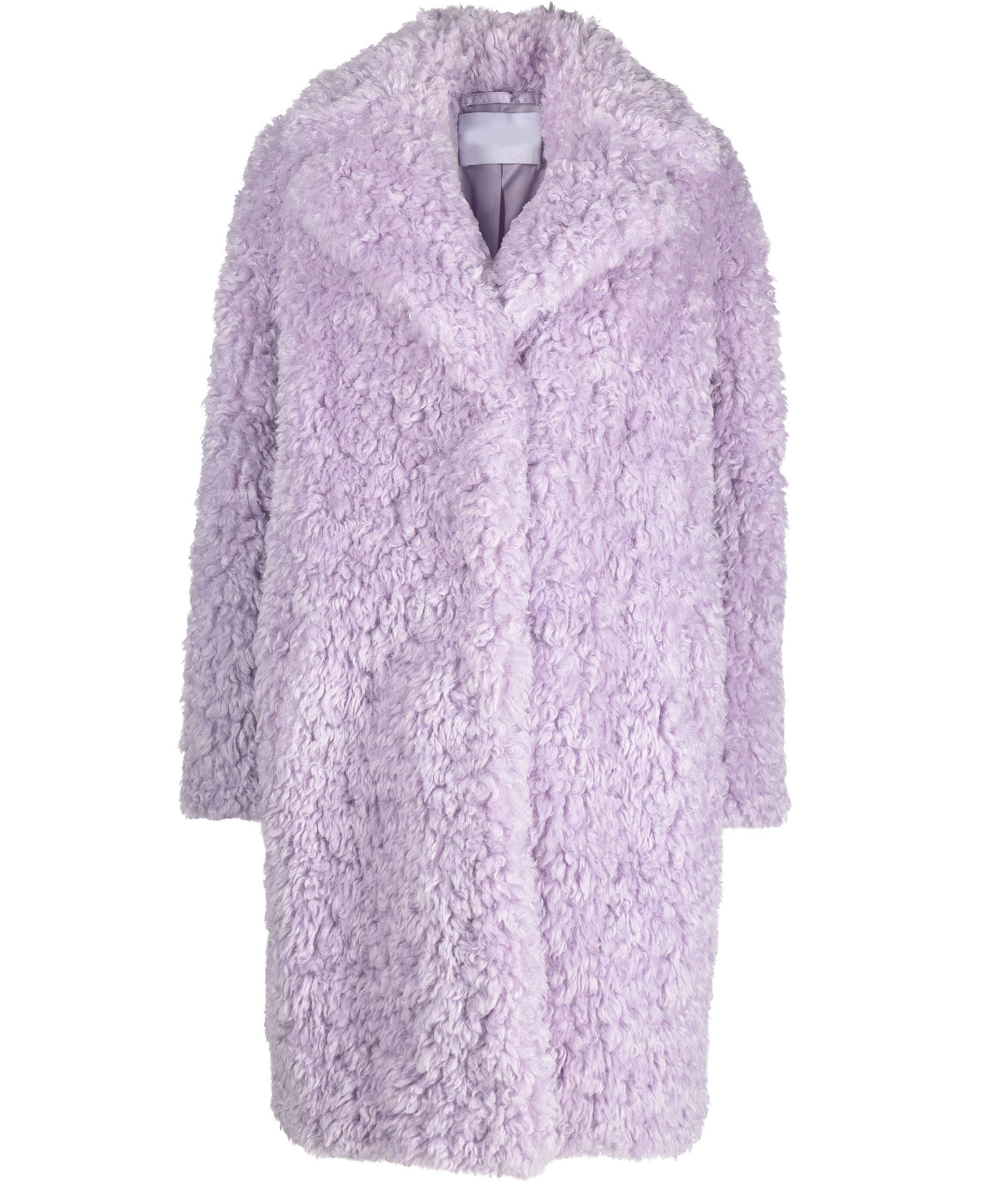 Elsbeth Carrie Preston Mauve Fur Coat (1)