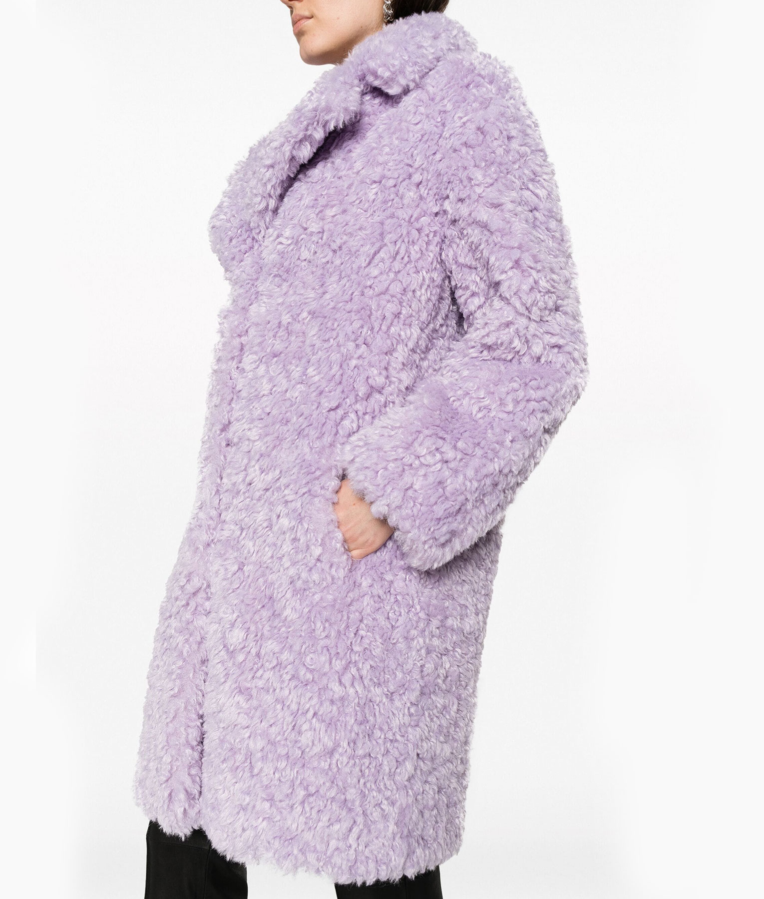 Elsbeth Carrie Preston Mauve Fur Coat (4)