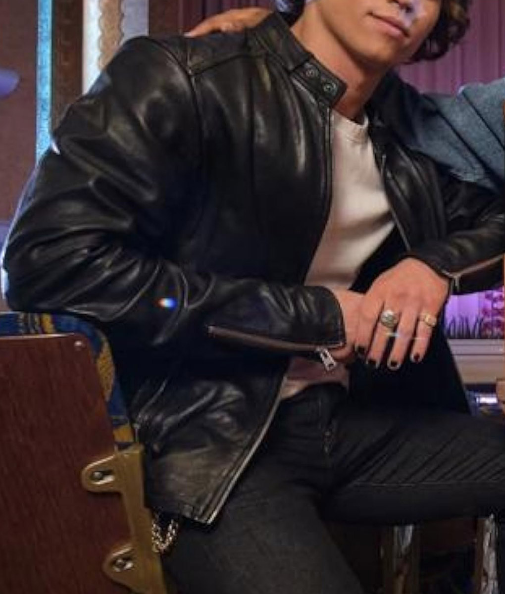 How to Date Billy Walsh Black Leather Jacket (1)