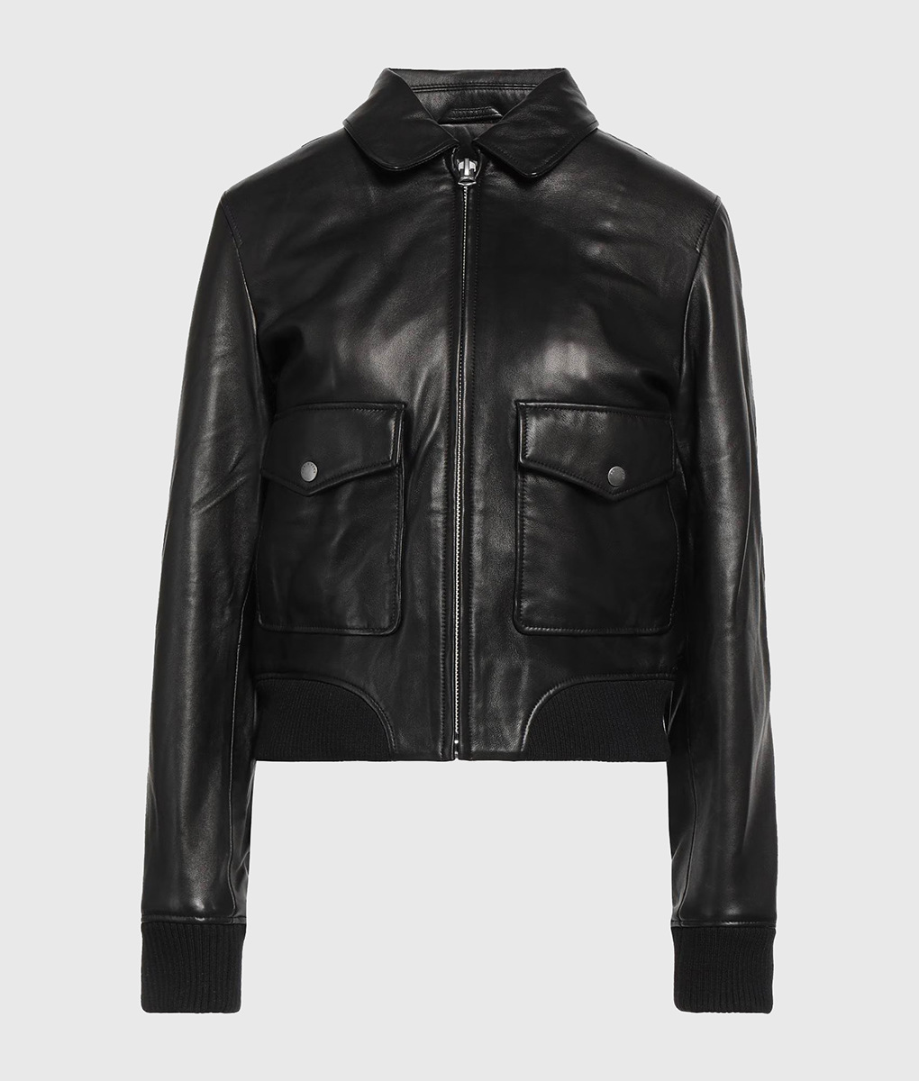 Jennifer Connelly Dark Matter (Daniela Vargas Dessen) Black Leather Bomber Jacket