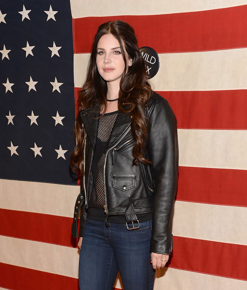Lana Del Rey Black Leather Jacket (4)