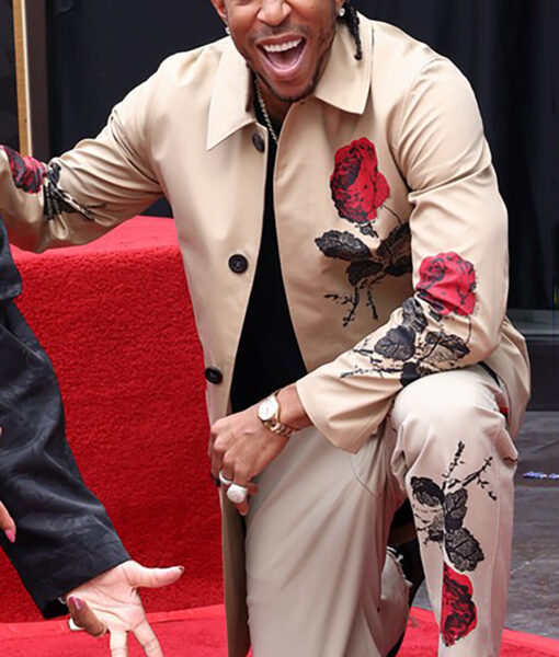 Walk of Fame Ludacris Flower Short Coat-7