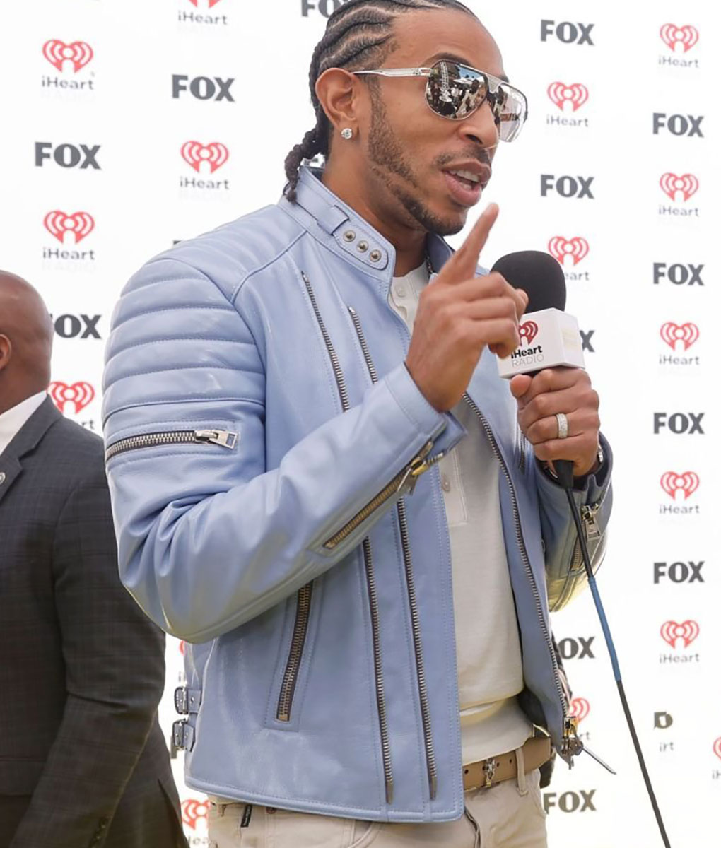 Ludacris iHeartRadio Award Leather Jacket (2)