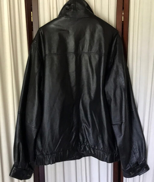 Myles Truitt BMF Black Leather Jacket-4