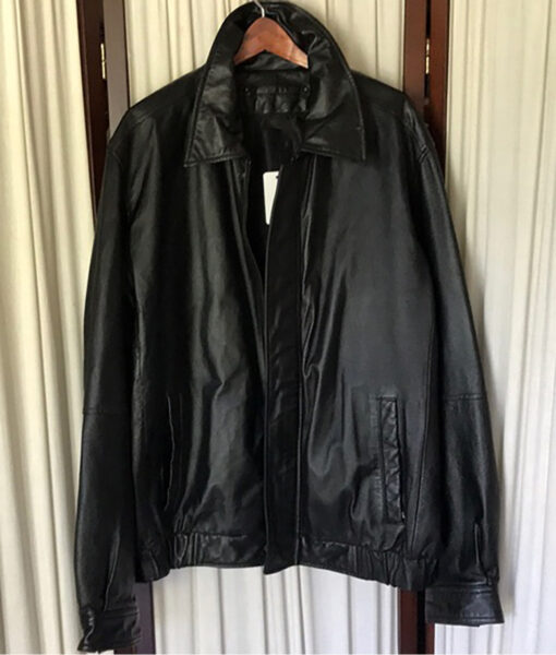 Myles Truitt BMF Black Leather Jacket-5