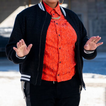 Queen Latifah The Equalizer S4 (Robyn McCall) Black Bomber Jacket-4