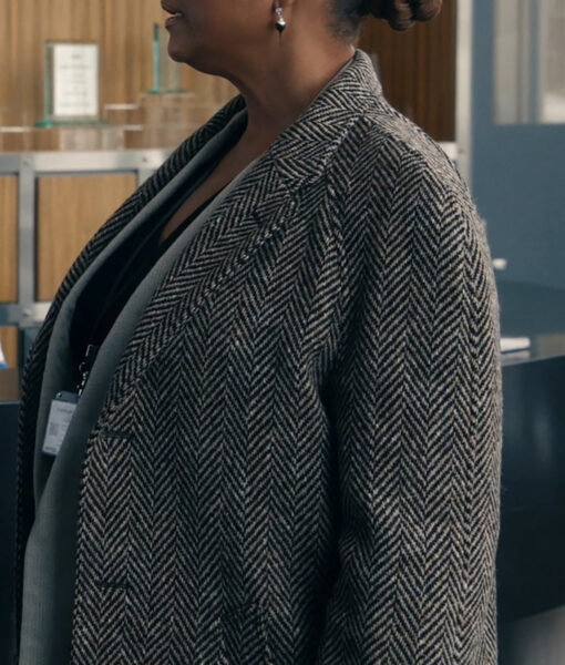 Queen Latifah The Equalizer S04 (Robyn McCall) Brown Coat-5