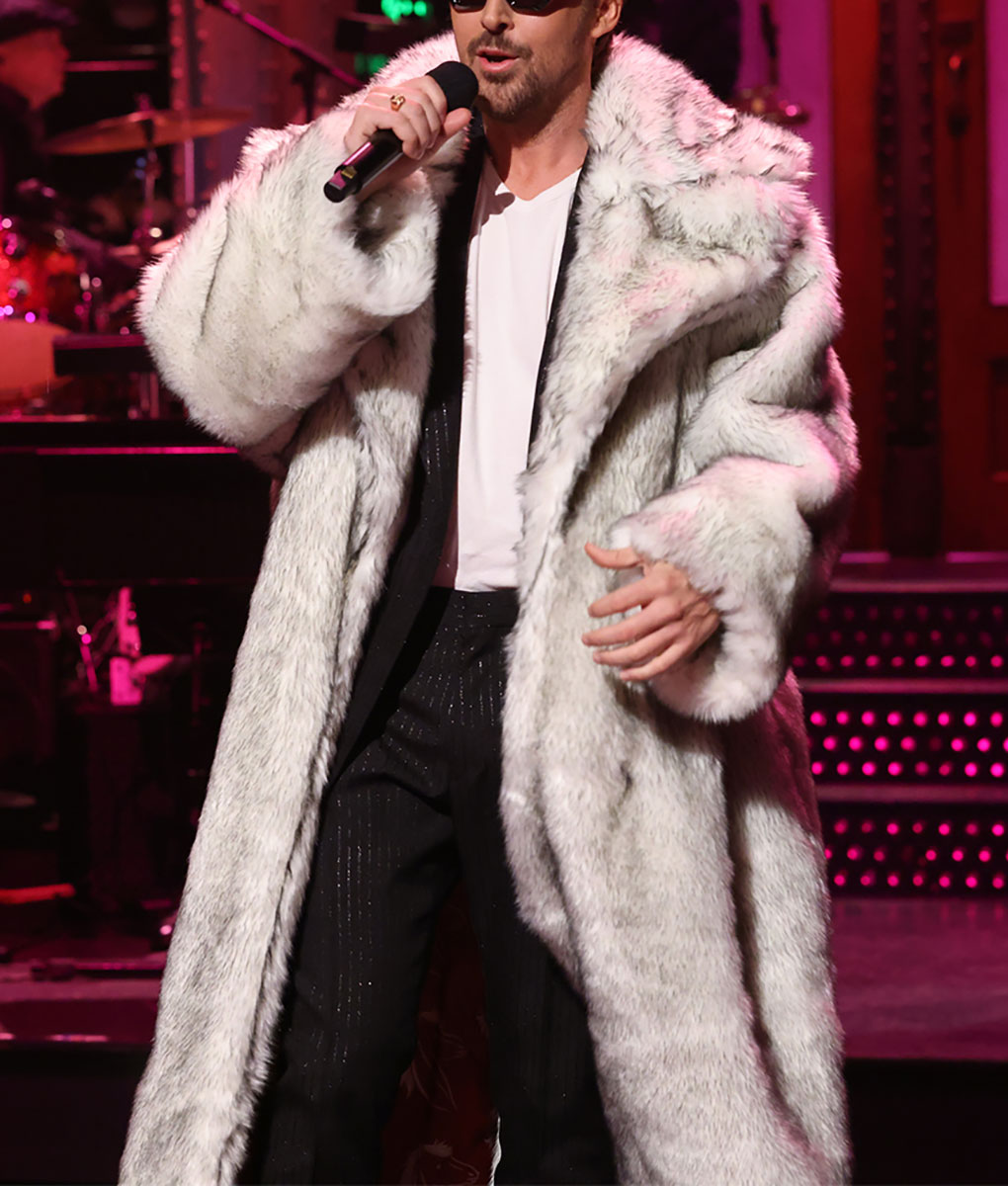 Ryan Gosling SNL Fur Coat (3)