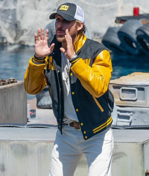 Ryan Gosling The Fall Guy (Colt Seavers) Hooded Varsity Jacket-2