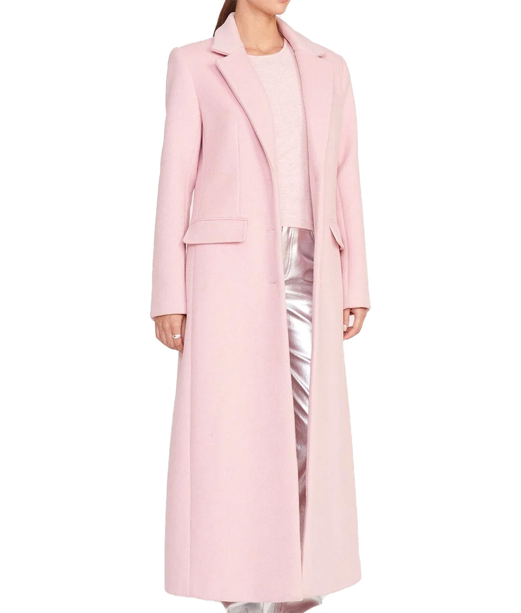 Selena Gomez Rare Beauty Pink Coat (5)