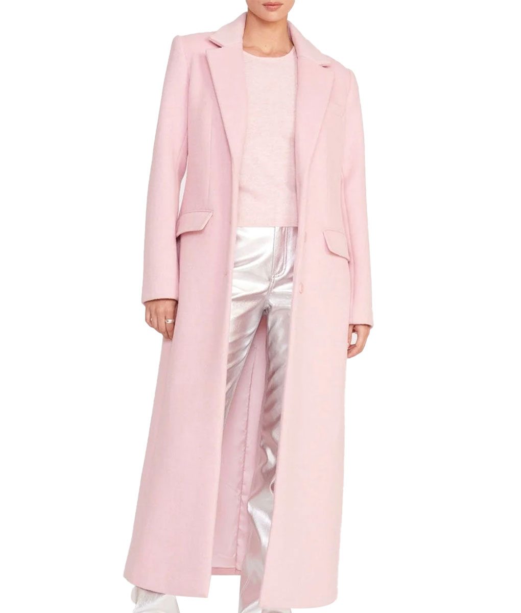 Selena Gomez Rare Beauty Pink Coat (6)