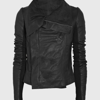 Taylor Swift Rick Owens Black Leather Jacket-6