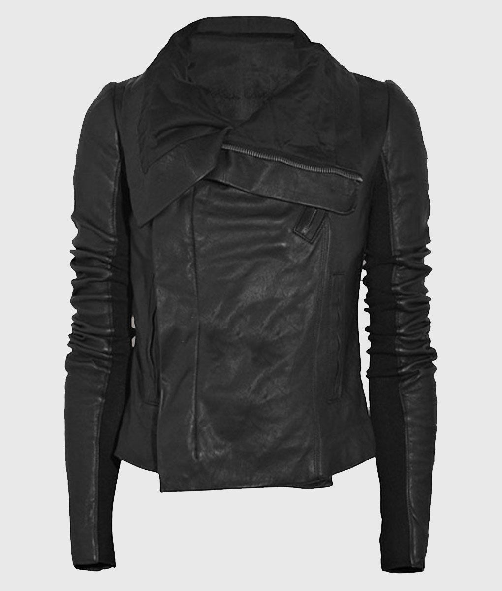 Taylor Swift Rick Owens Black Leather Jacket-6