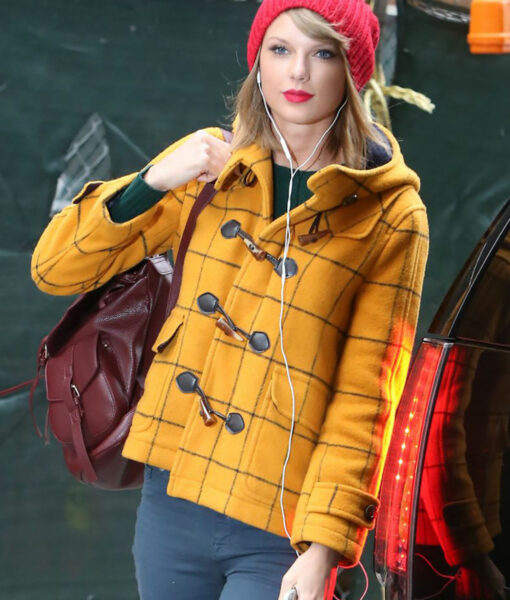 Taylor Swift Paddington Loves Duffle Hooded Coat-2