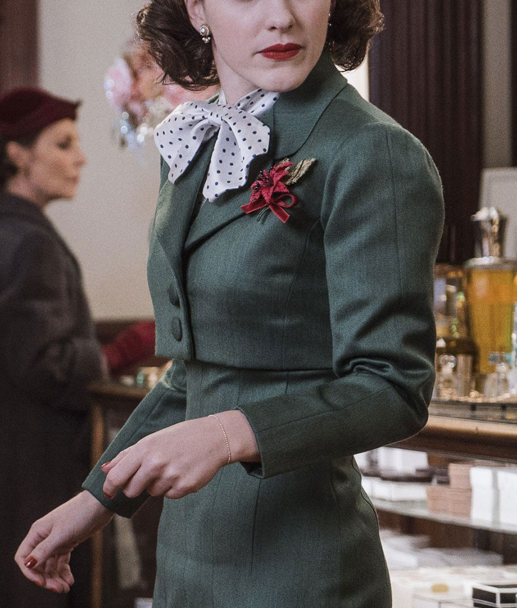 The Marvelous Mrs. Maisel Green Cropped Jacket (1)
