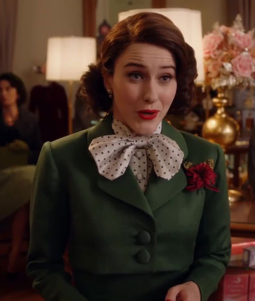 The Marvelous Mrs. Maisel Green Cropped Jacket (3)