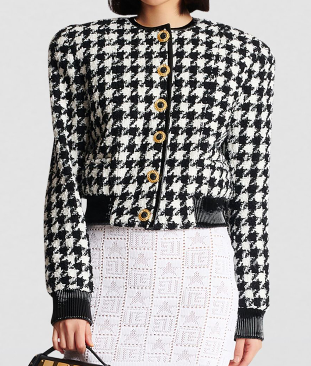 Today Show Alison Brie Houndstooth Jacket (7)