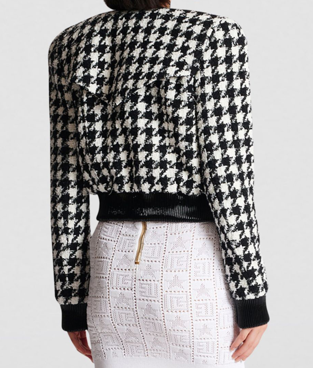 Today Show Alison Brie Houndstooth Jacket (8)