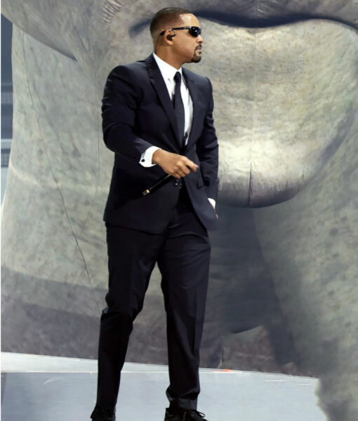 Will Smith Coachella Music Festival 2024 Black Suit-3