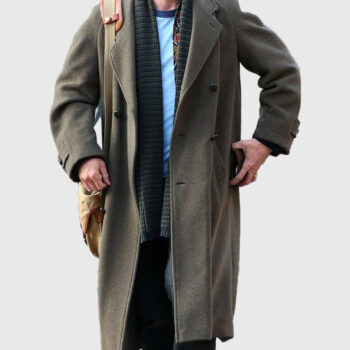 Benedict Cumberbatch Eric Khaki Green Coat-3