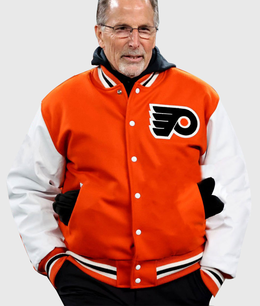 John Tortorella Philadelphia Flyers Varsity Jacket (3)