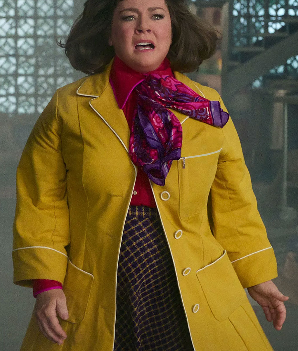 Melissa McCarthy Unfrosted Trench Coat (2)