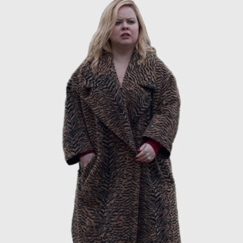 Nicola Coughlan Big Mood (Maggie ) Tiger Print Coat-1