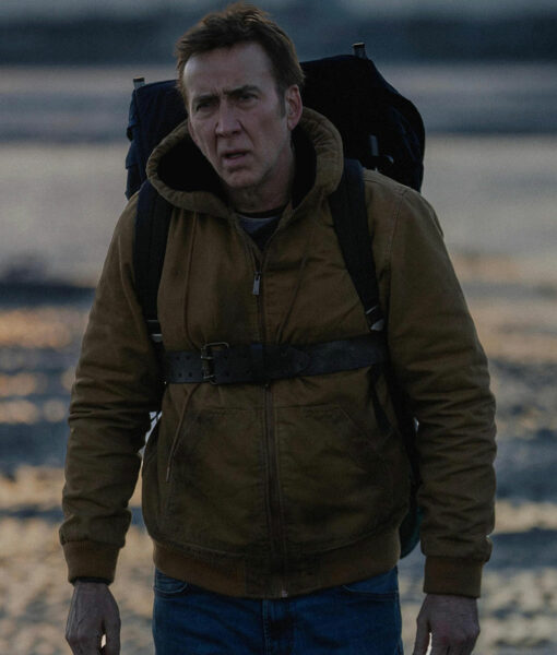 Nicolas Cage Arcadian (Paul Arcadian) Brown Hooded Jacket-2