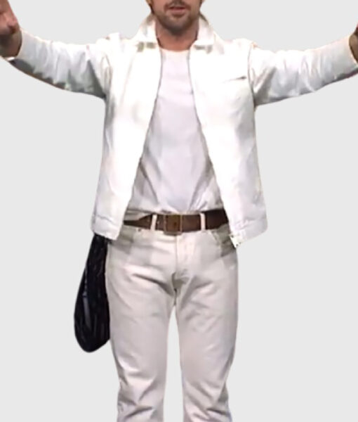 Ryan Gosling The Fall Guy SNL White Jacket-5