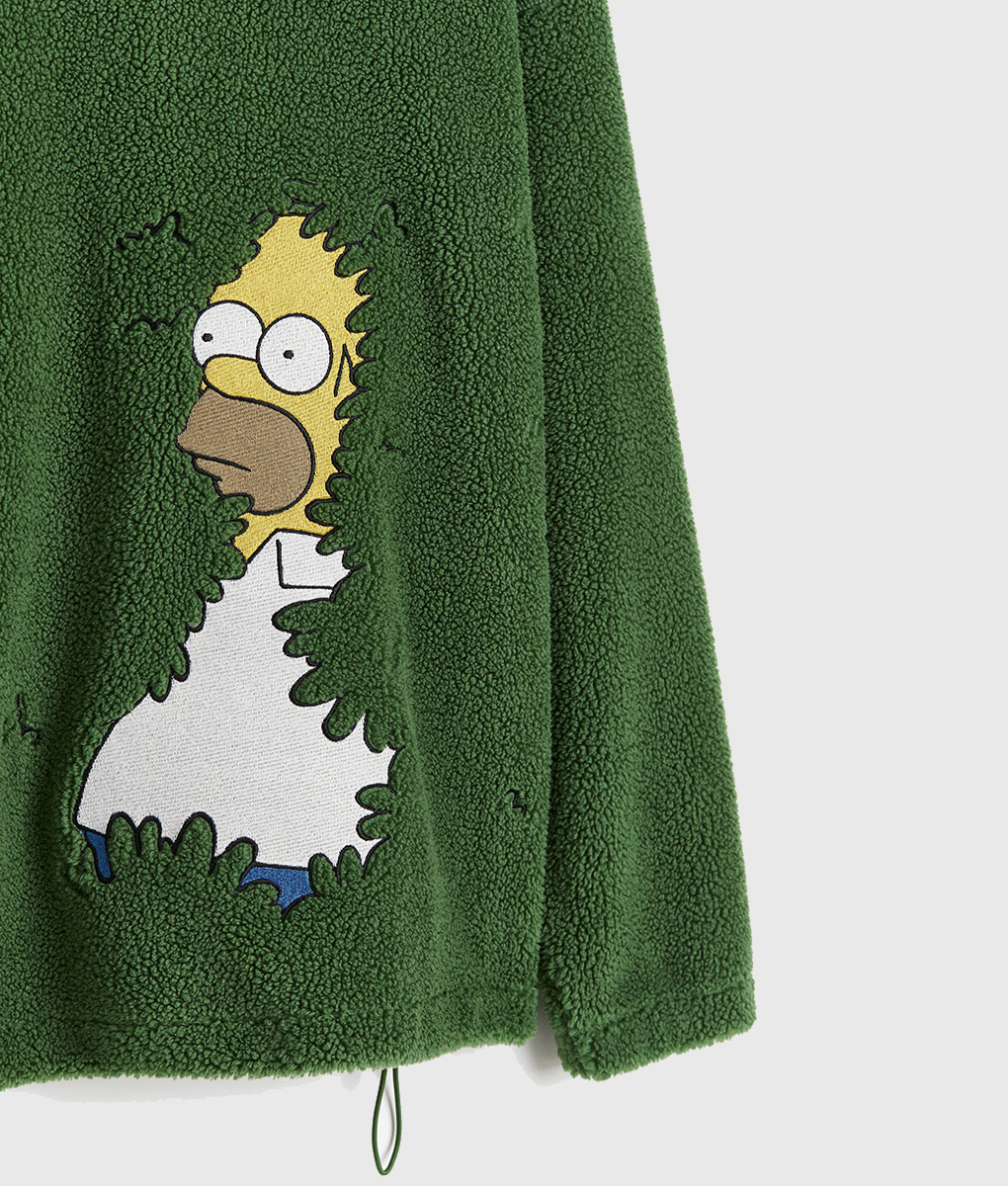The Simpsons Homer Bush Green Jacket (5)