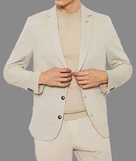 PBD Podcast Andrew Tate Beige Blazer-1