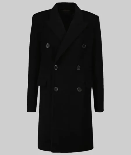 Tristan Tate Black Wool Coat-1