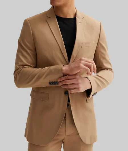 Top G Tristan Tate Brown Blazer-1