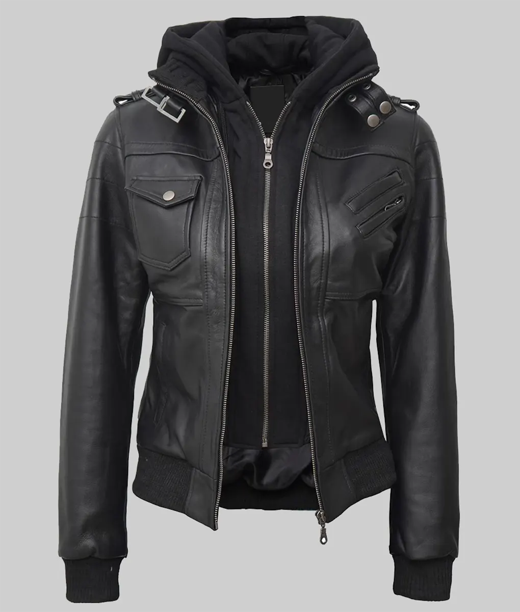 Women's Bomber Leather Jackets - Buy Best Bomber Leather