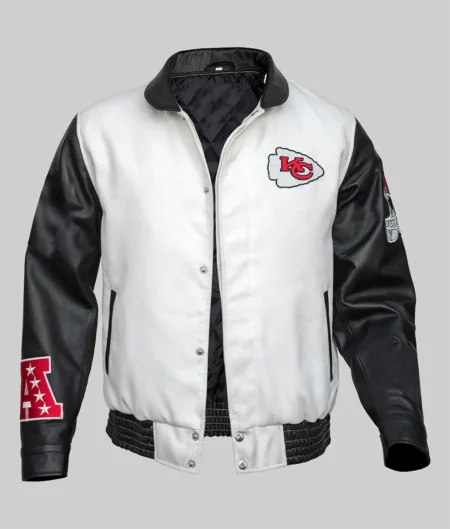 Travis Kelce Kansas City Chiefs Varsity Jacket - Travis Kelce Varsity Jacket-3