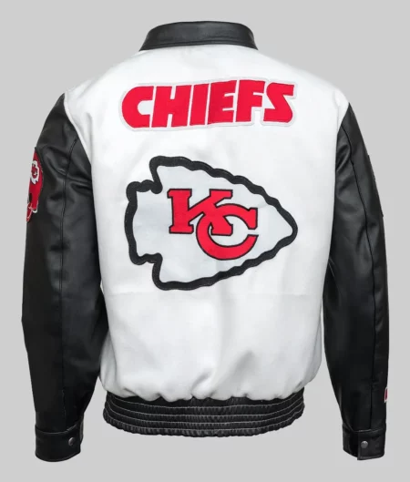 Travis Kelce Kansas City Chiefs Varsity Jacket - Travis Kelce Varsity Jacket-2