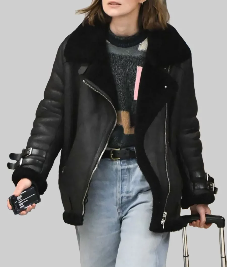 Keira Short Jacket in Black