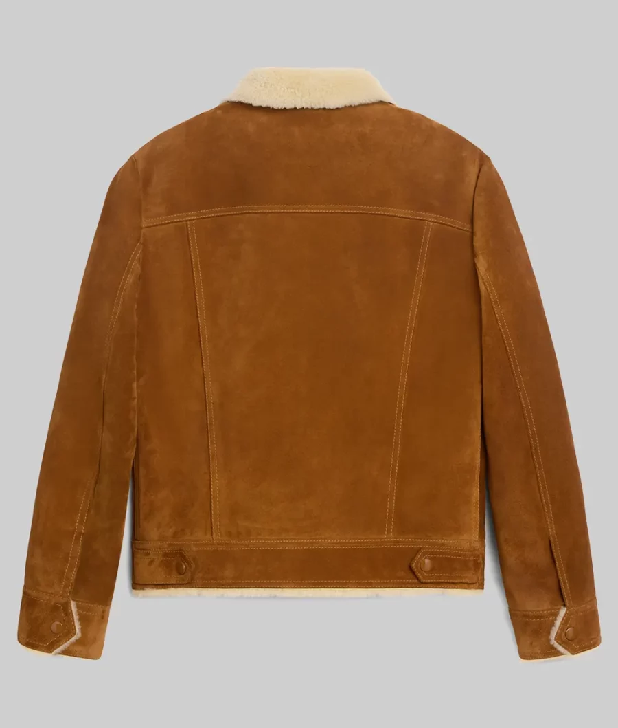 Timothee Chalamet Brown Suede Trucker Jacket | US Jackets