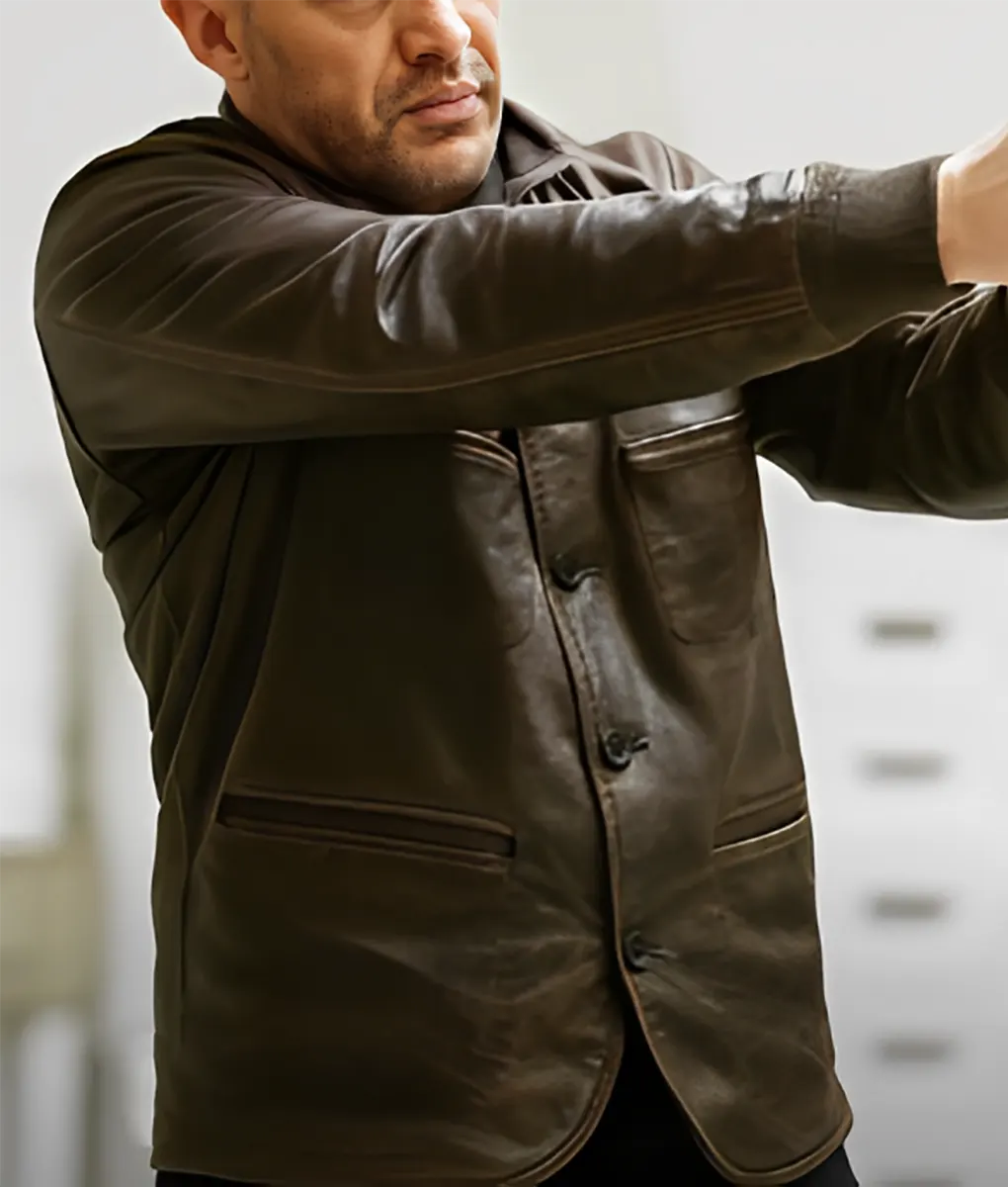 MobLand 2025 Tom Hardy Leather Jacket | US Jackets